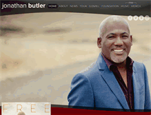 Tablet Screenshot of jonathanbutler.com